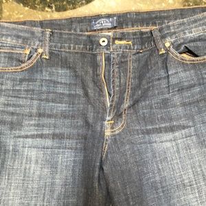 Men’s LUCKY BRAND RELAXED 455 BOOT. Dark Denim.